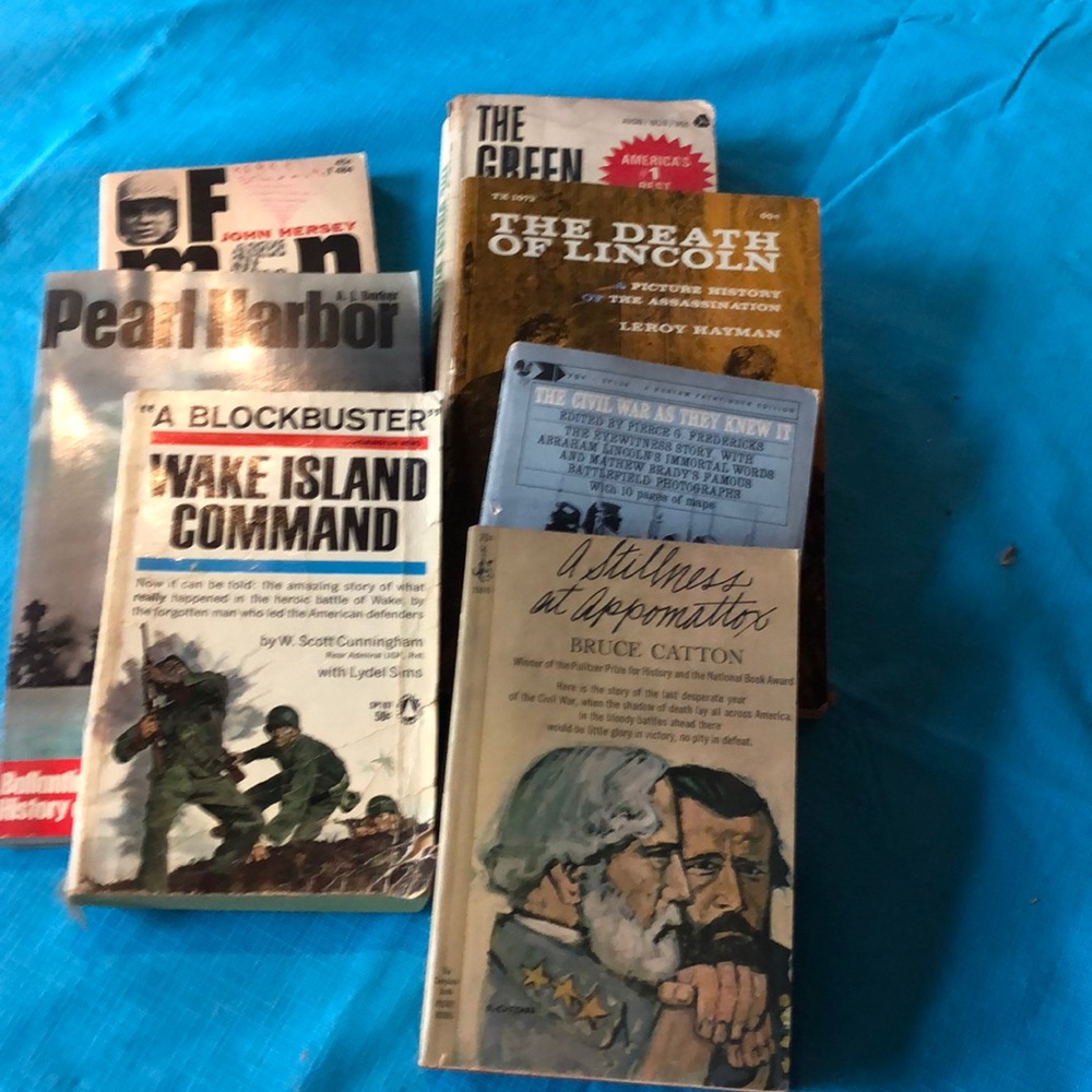 Books on the Civil War, etc